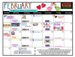 February Calendar